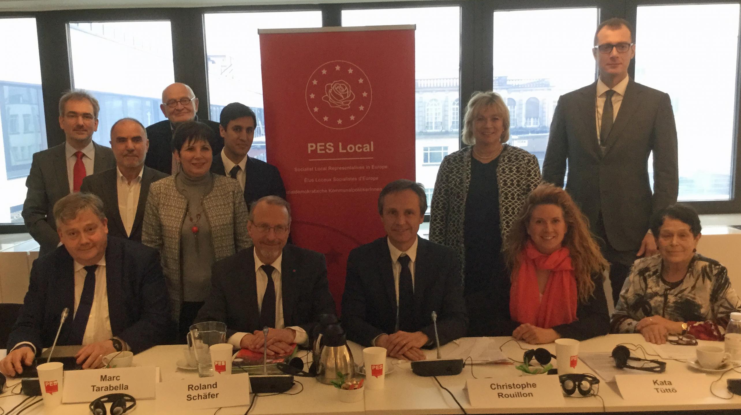 The PES Local Board Brussels März 2017