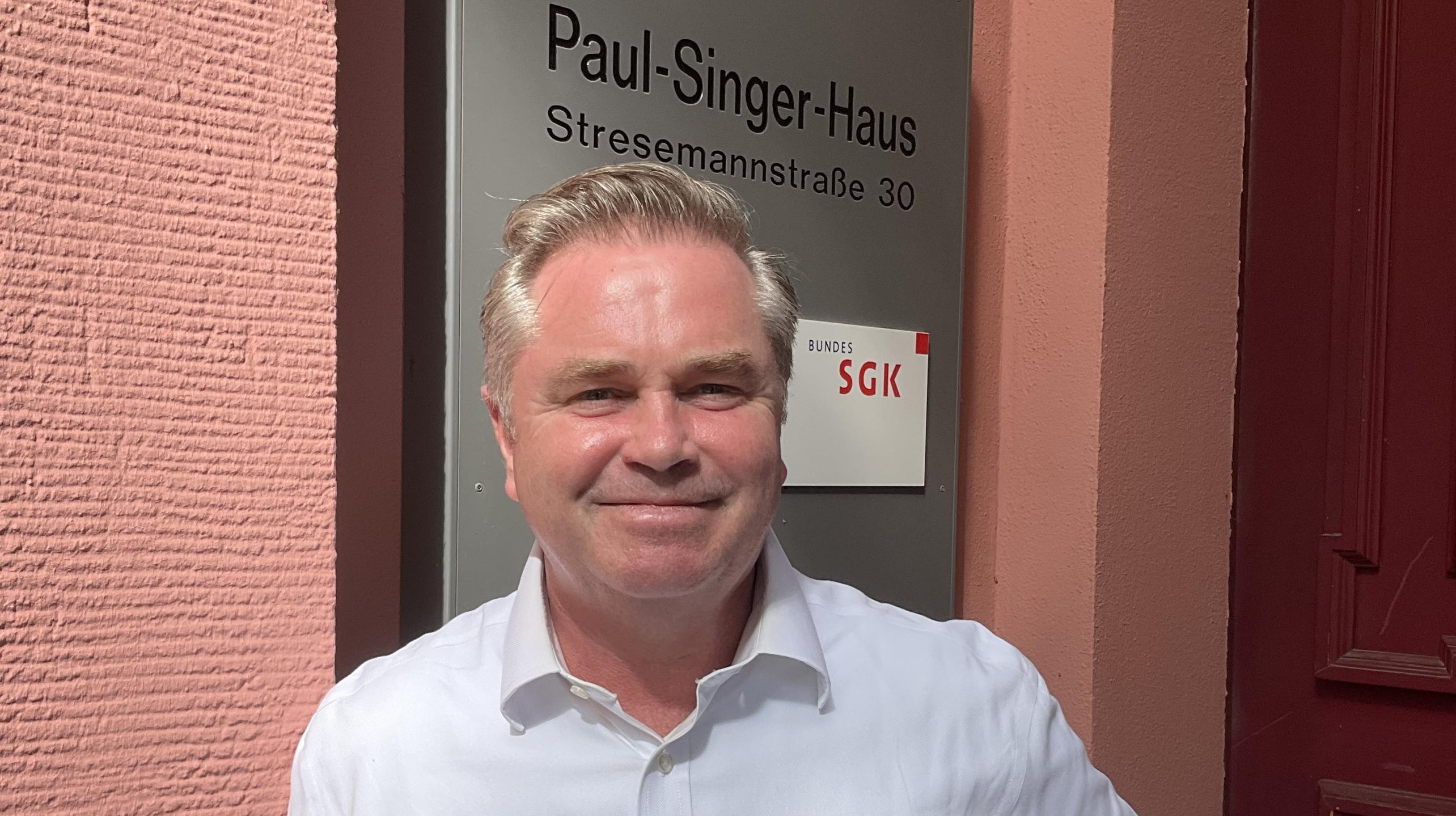 Tim Kähler, Geschäftsführer der Bundes-SGK