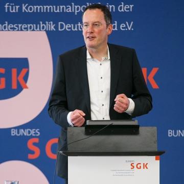 Michael Ebling, Präsident des Verbandes kommunaler Unternehmen (VKU), Stellv. Vorsitzender der Bundes-SGK, Oberbürgermeister der Stadt Mainz