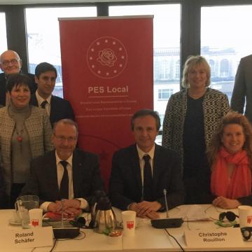 The PES Local Board Brussels März 2017